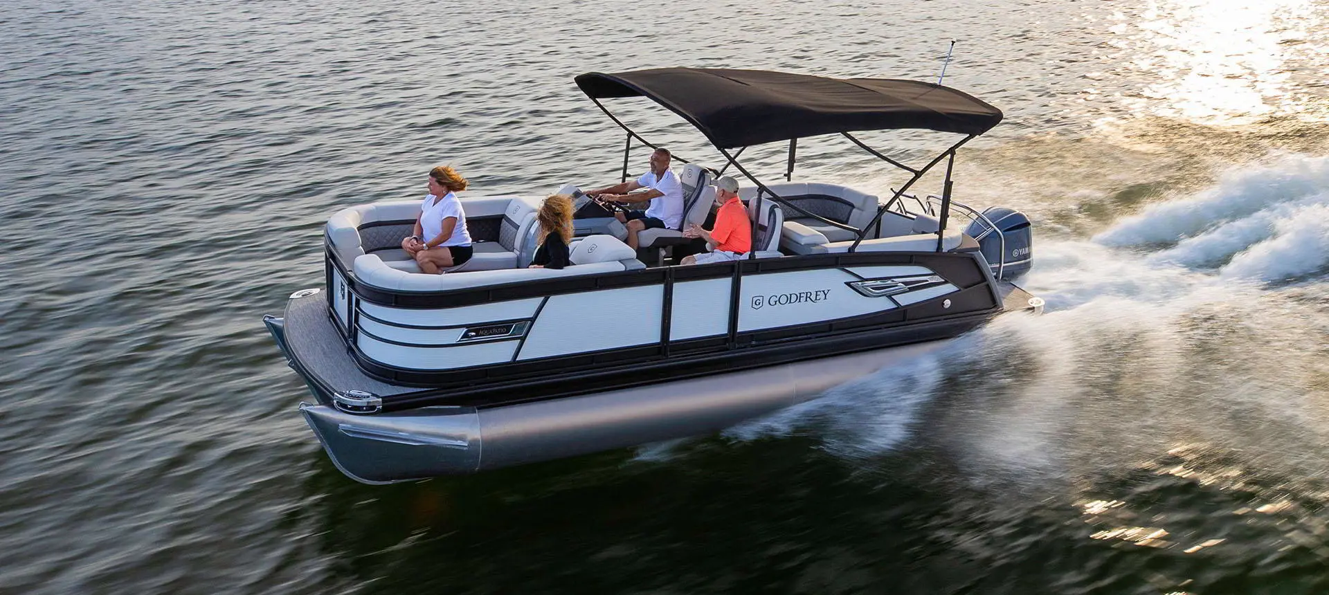 Specs: Godfrey AquaPatio 235 SBC | Godfrey Pontoon