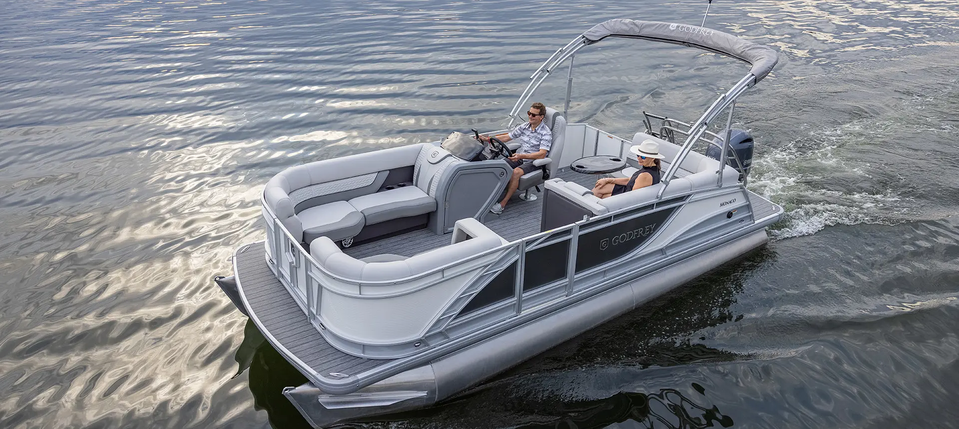 Monaco Sundeck Models Godfrey Pontoon atelieryuwa.ciao.jp