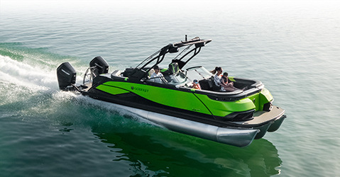 Godfrey XP Series pontoon boats.