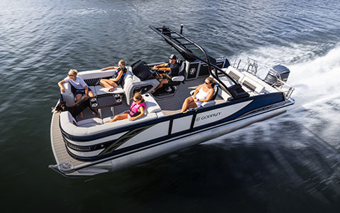 AquaPatio Pontoon Boats | Godfrey Pontoon