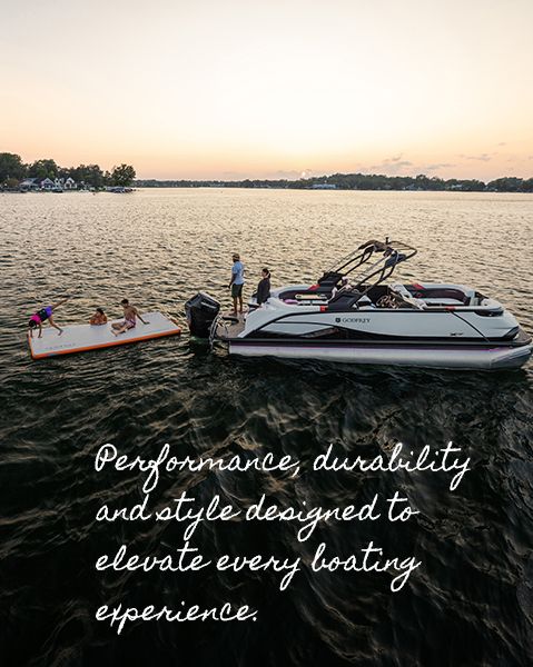 Godfrey - Performance, durability and style designed to elevate every boating experience.