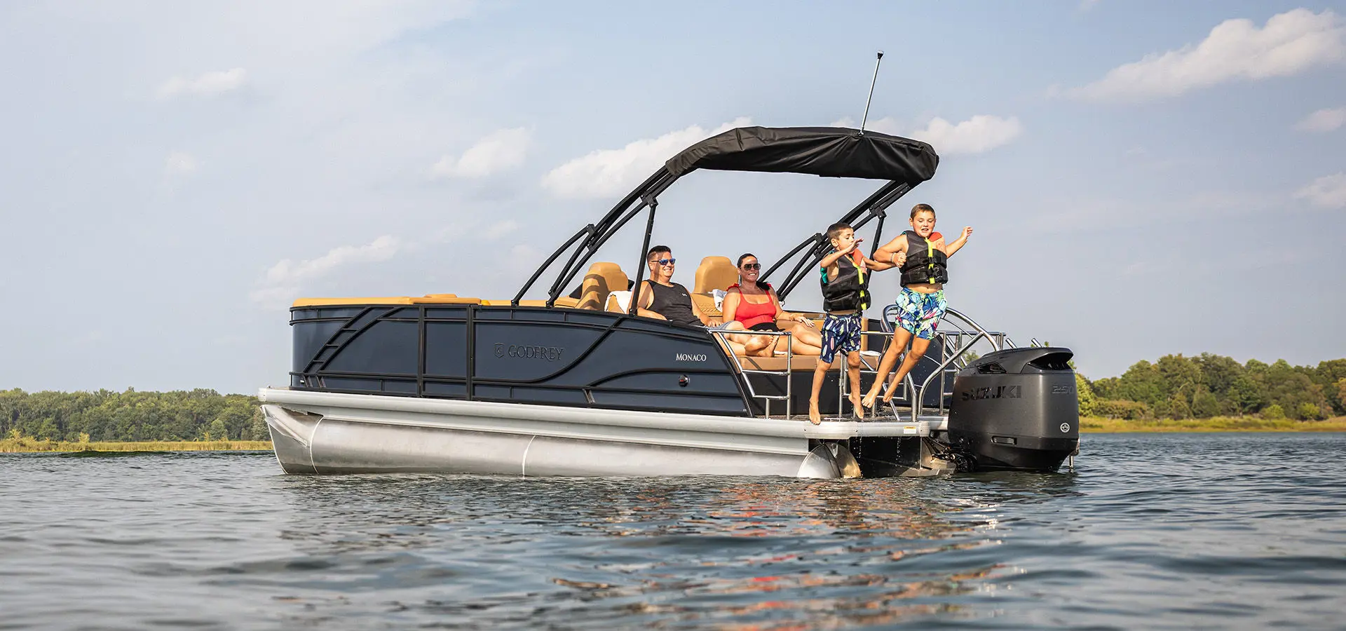 Godfrey Pontoon Colors & Styles