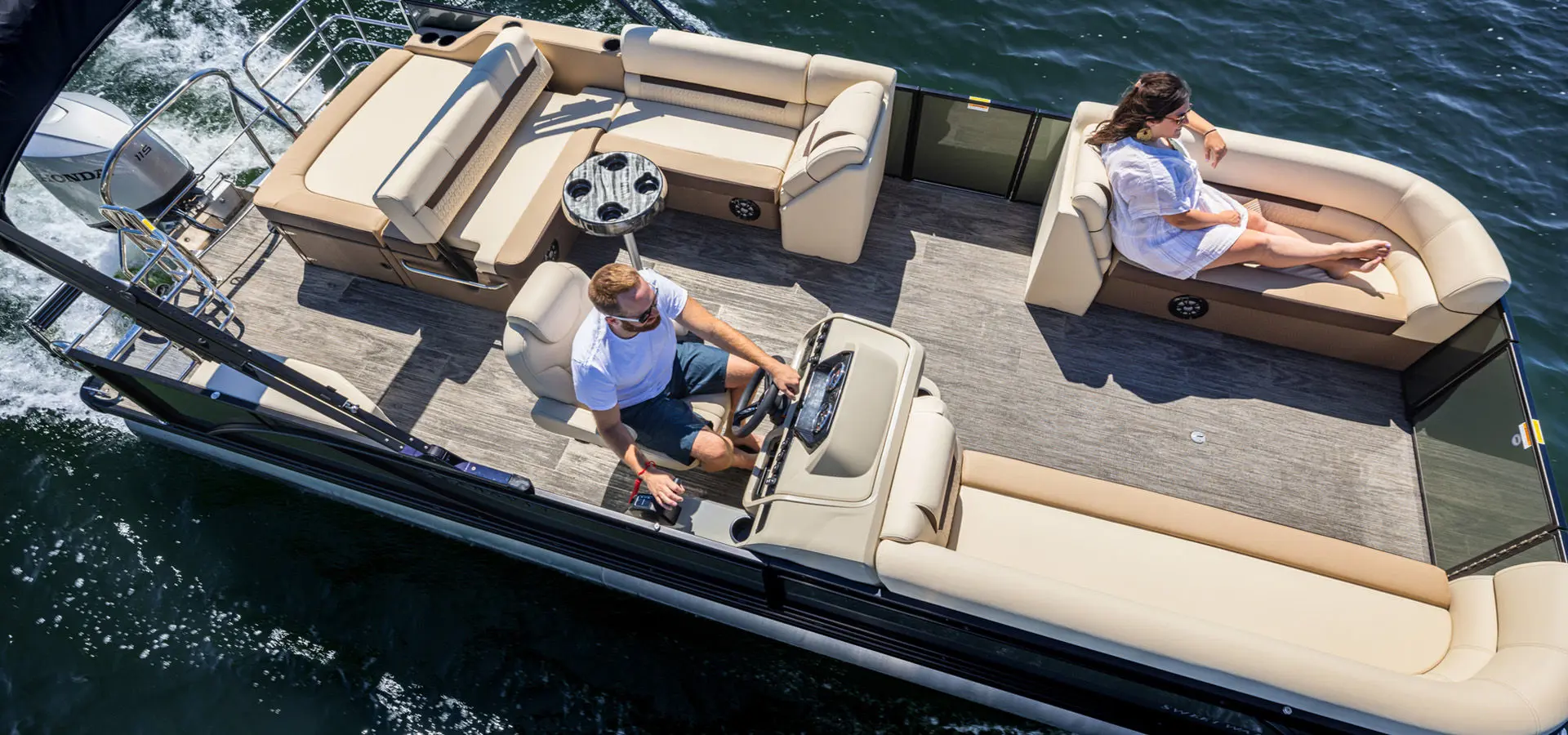 Couleurs et styles des pontons Godfrey