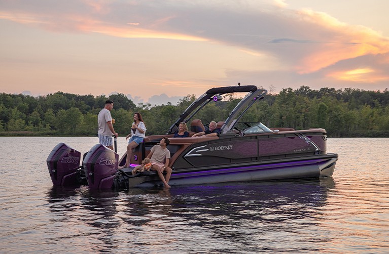 Godfrey Launches the all new AquaPatio model | Godfrey Pontoon