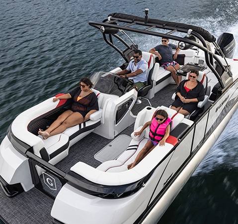 Split Bench Pontoon Boats | Godfrey