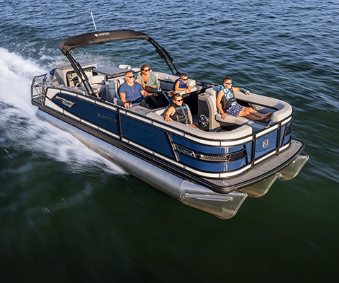 Explore Godfrey AquaPatio Series pontoon boats.