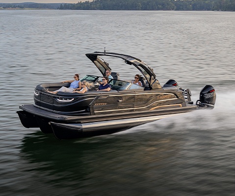 Explore Godfrey Sanpan Series pontoon boats.