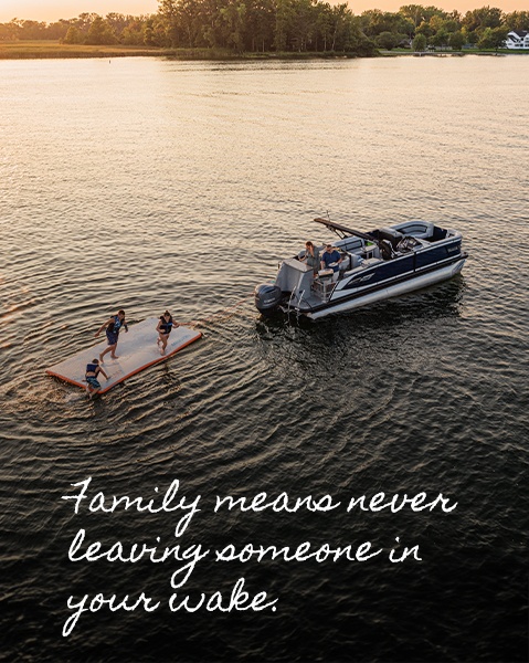 Family means never leaving someone in your wake.