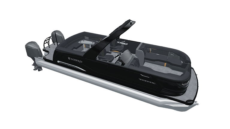 Pontoon Boats with Twin Engines | Godfrey