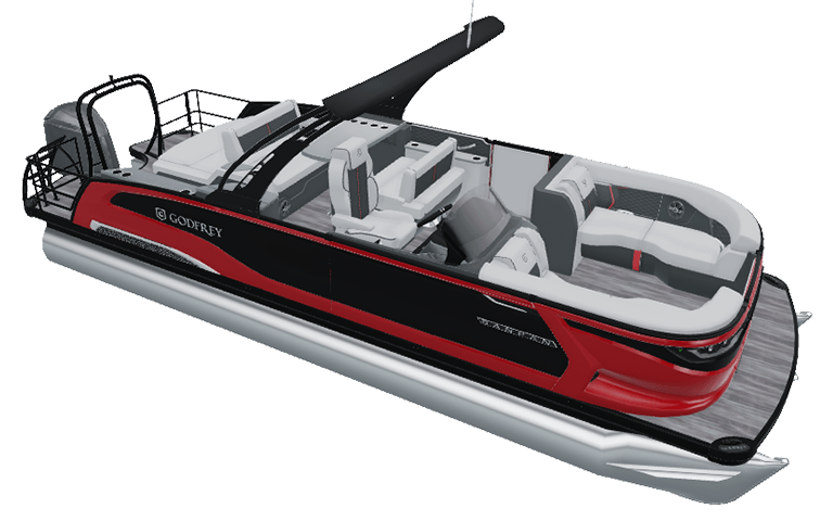 Explore Godfrey Sanpan Entertainment pontoons.