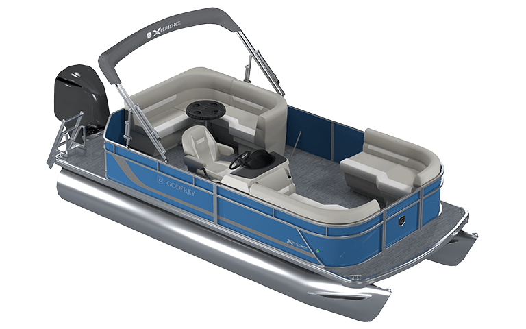 Explore Godfrey Xperience Cruise pontoons.