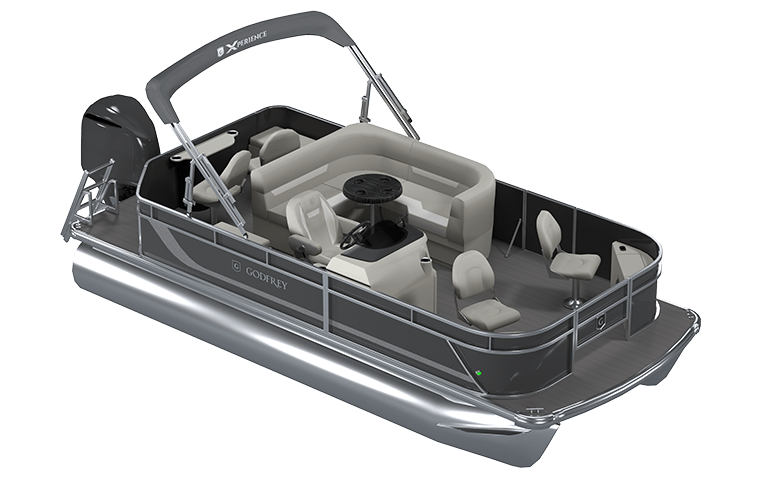 Explore Godfrey Xperience Fishing pontoons.