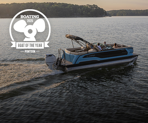 Boating 2025: Pontoon Boat of the Year award. 