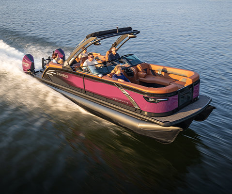 Explore Godfrey AquaPatio Series pontoon boats.