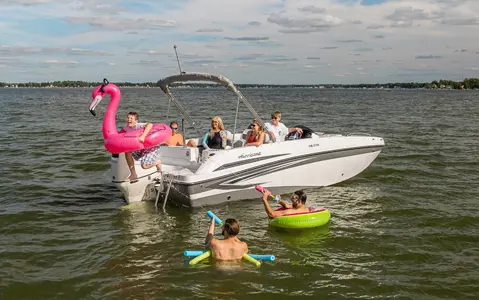 Hurricane Deck Boats