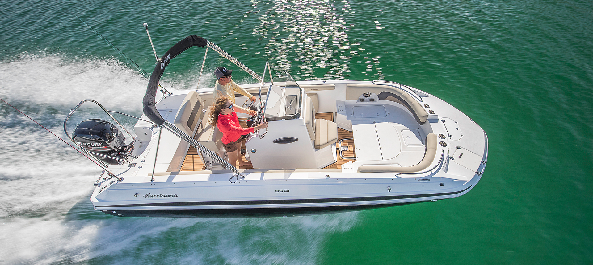 Specs Center Console 21 Ob Hurricane Deck Boats