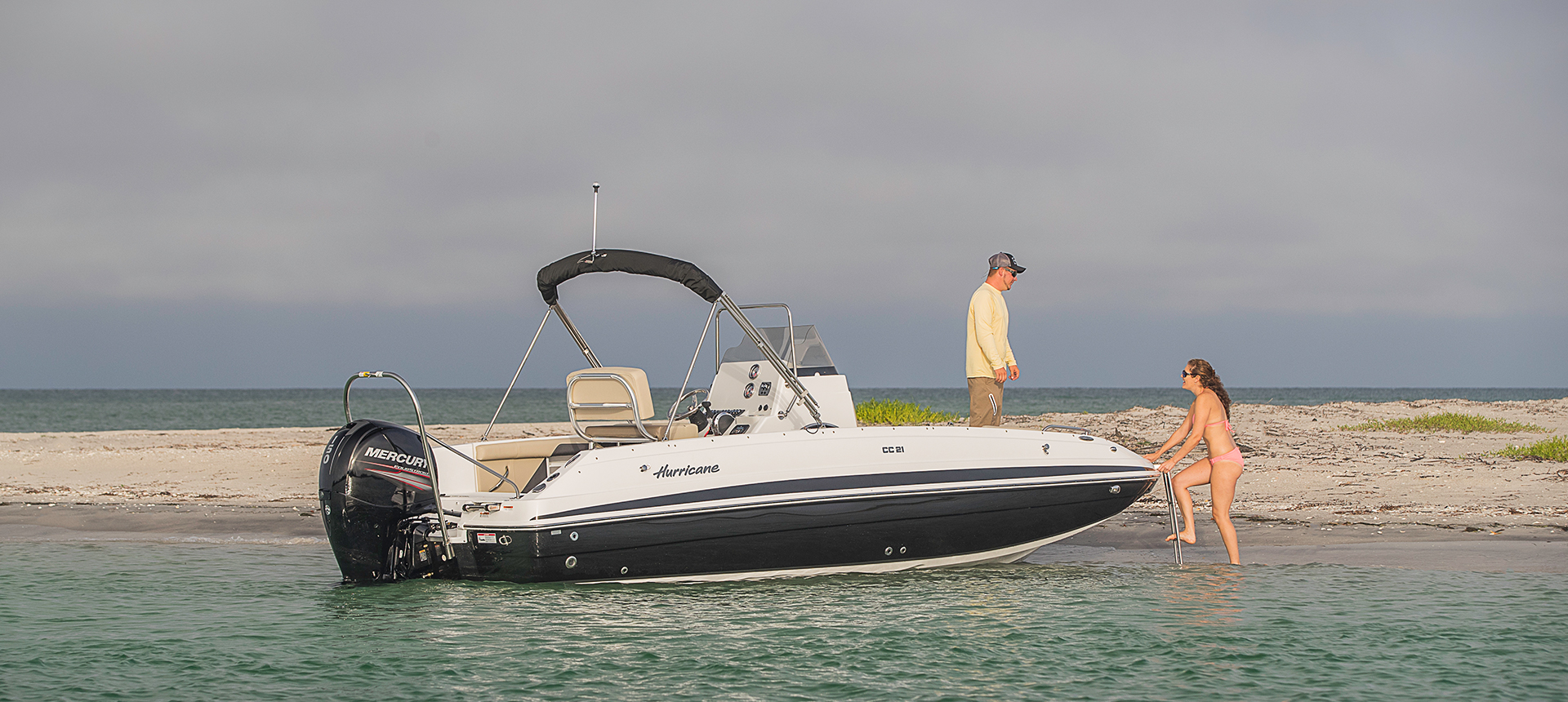 Specs: Center Console 21 OB | Hurricane Deck Boats