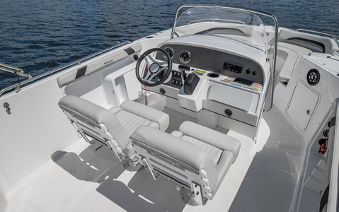 easy to navigate center console
