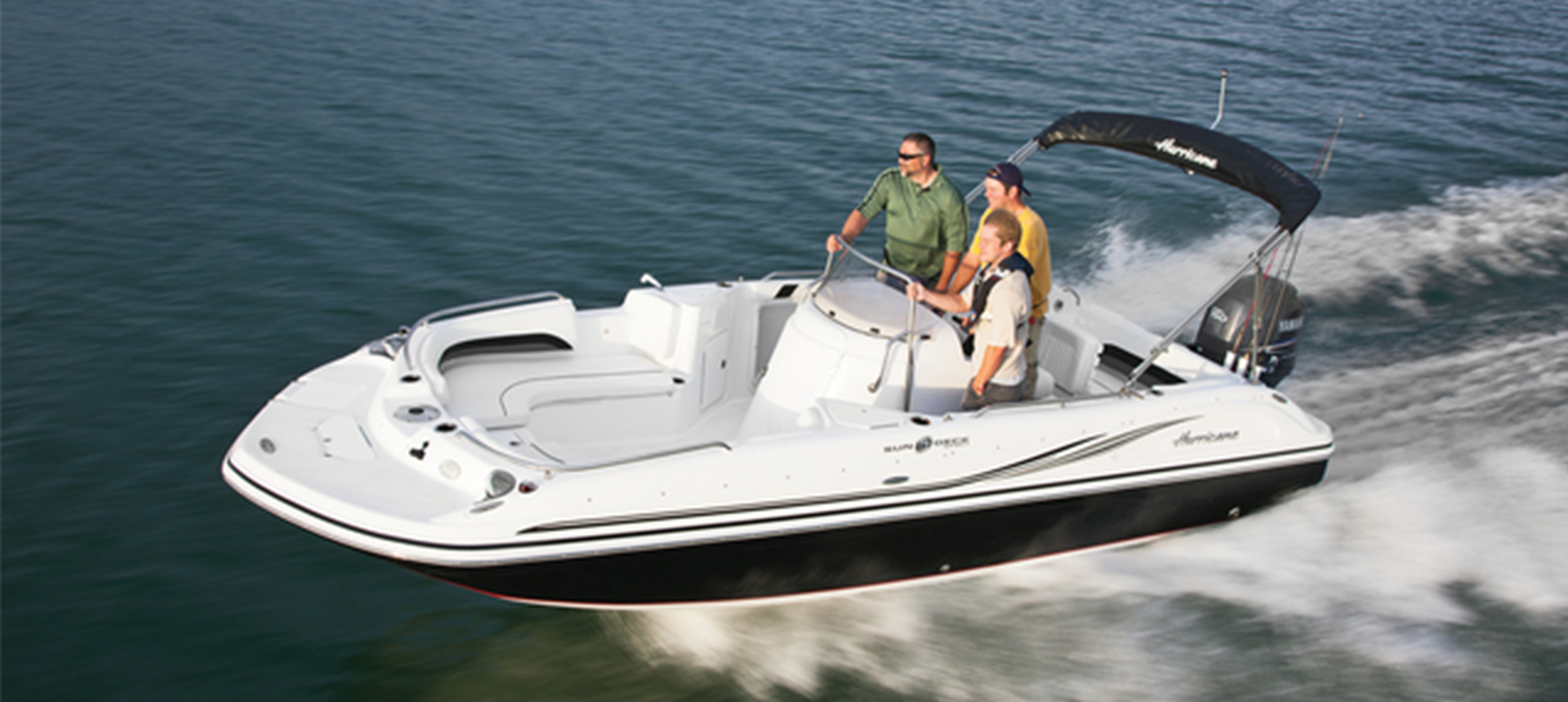 Specs SunDeck Sport 211 OB Hurricane Deck Boats