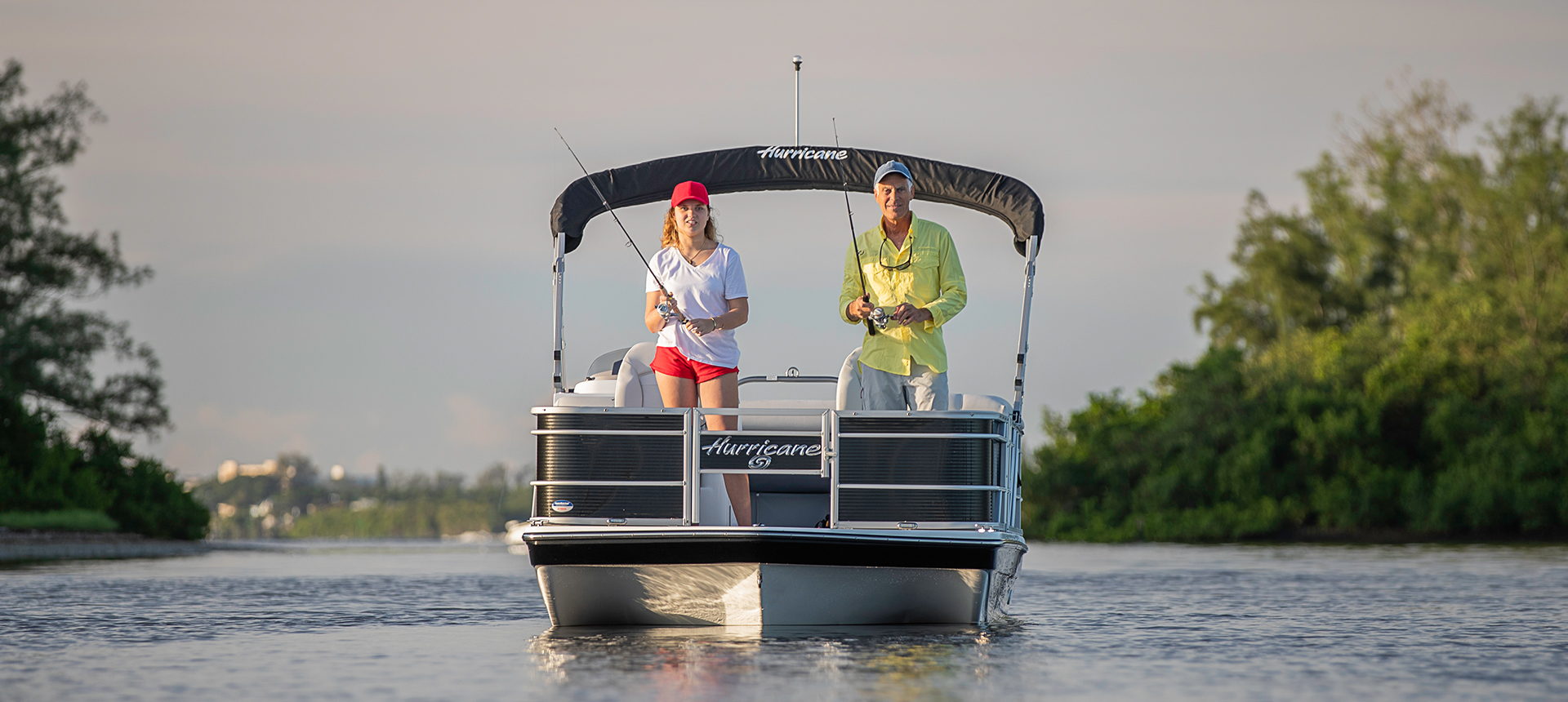 Specs: FunDeck 196F OB | Hurricane Deck Boats EN-CA