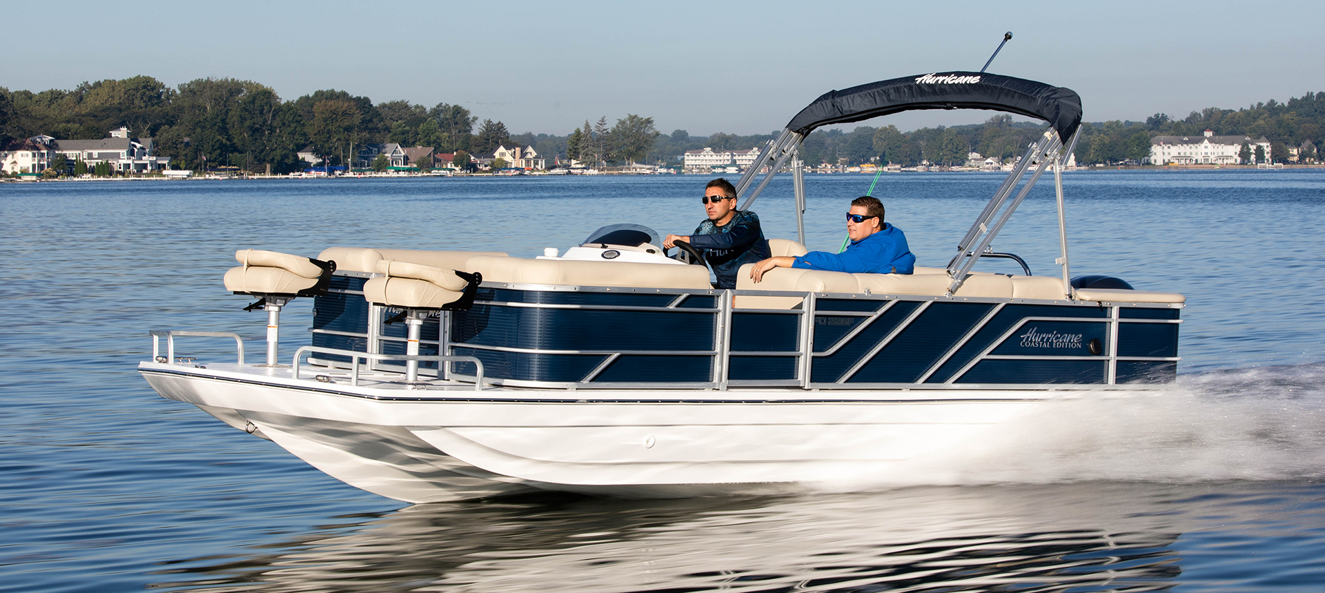 Specs FunDeck 226F OB Hurricane Deck Boats