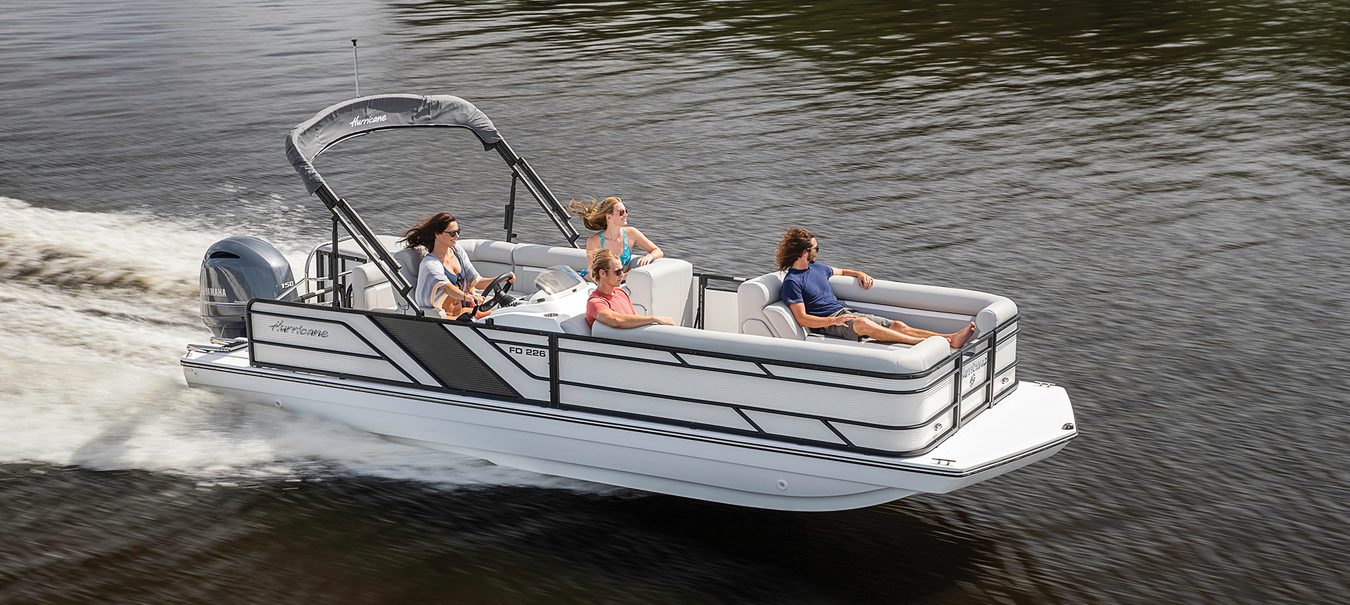 Specs Fundeck 226 Ob Hurricane Deck Boats