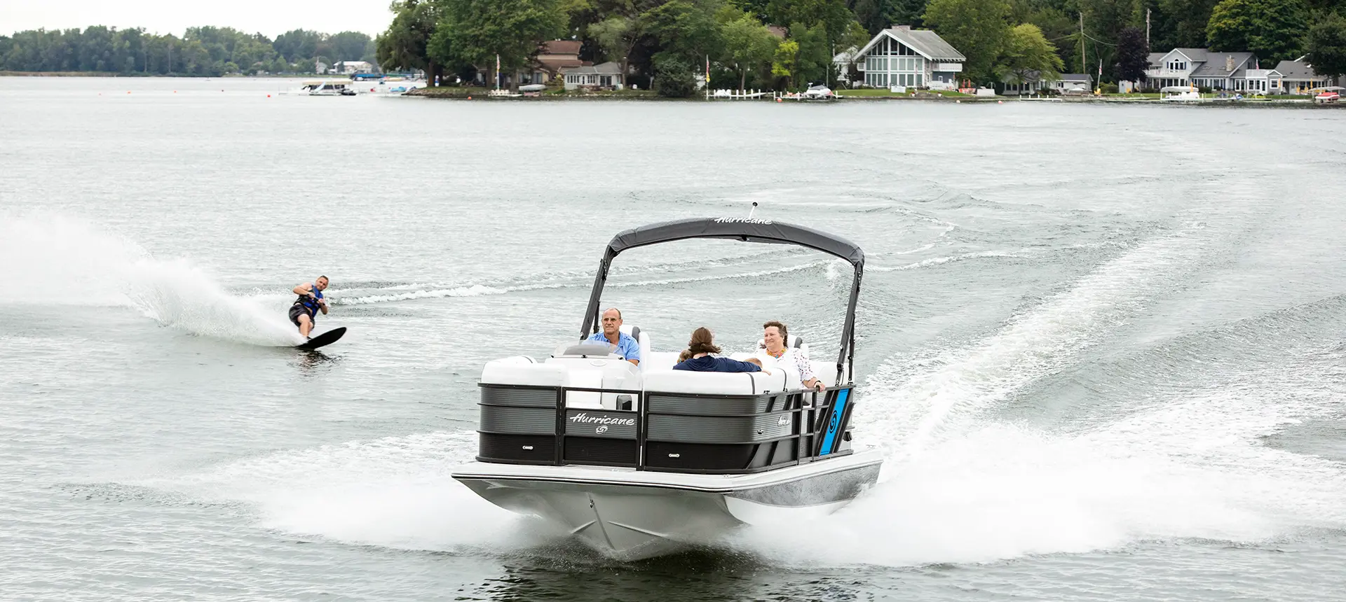 Specs FunDeck 236SB OB Hurricane Deck Boats