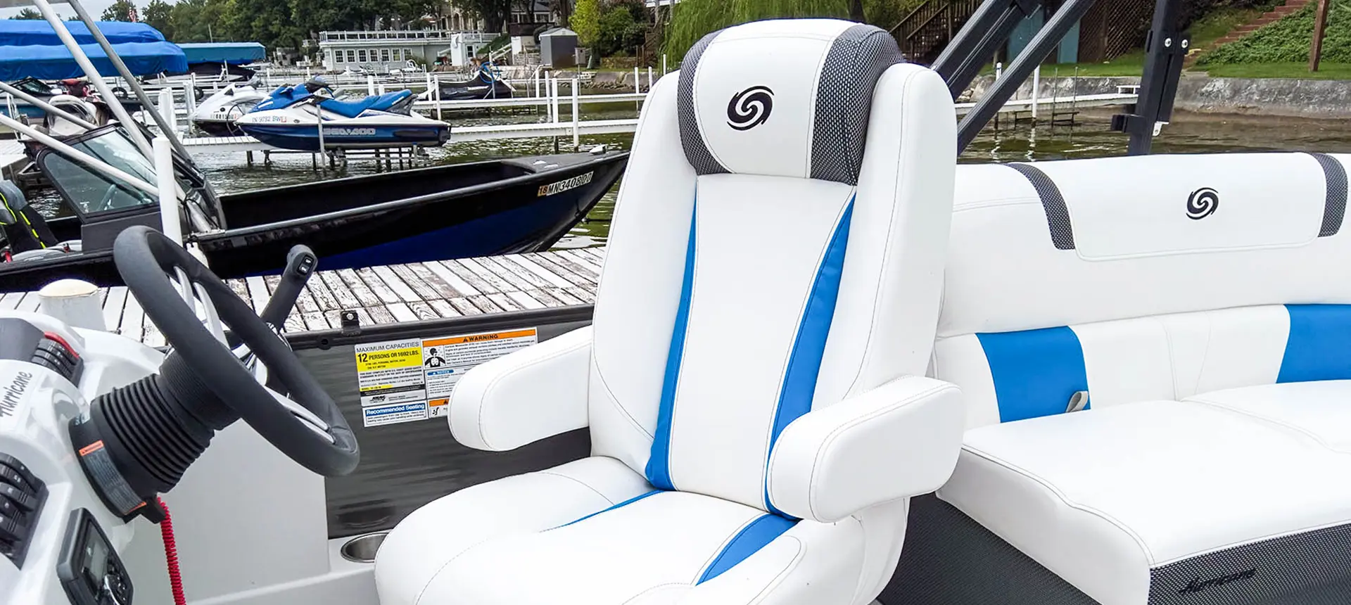 Specs FunDeck 236SB OB Hurricane Deck Boats