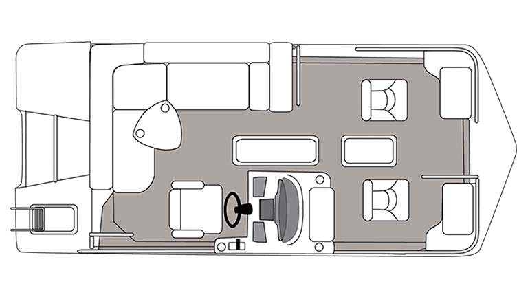 Specs: FunDeck 196F OB | Hurricane Deck Boats EN-CA