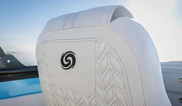 seat details on a hurricane fundeck 2360 sfl ob