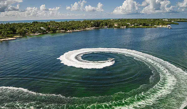 wave created from hurricane sundeck 217 ob