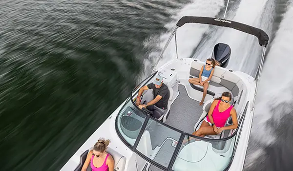 Hurricane Deck Boats, Sundeck 2400 Extreme Package