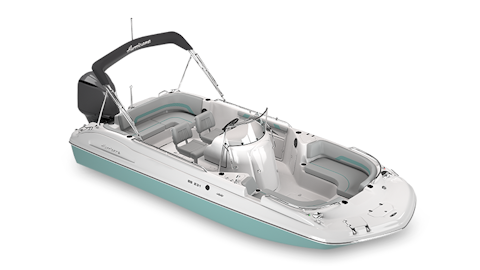 Hurricane Sport Deck Boat. Seats 9 ,Free Fuel ⛽️ Tubing
