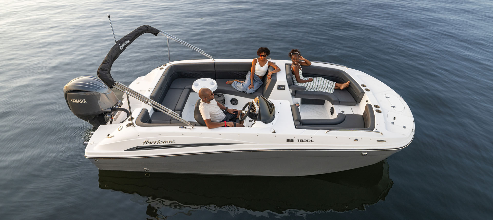 Specs: SunDeck Sport 192 RL Outboard | Hurricane Deck Boats