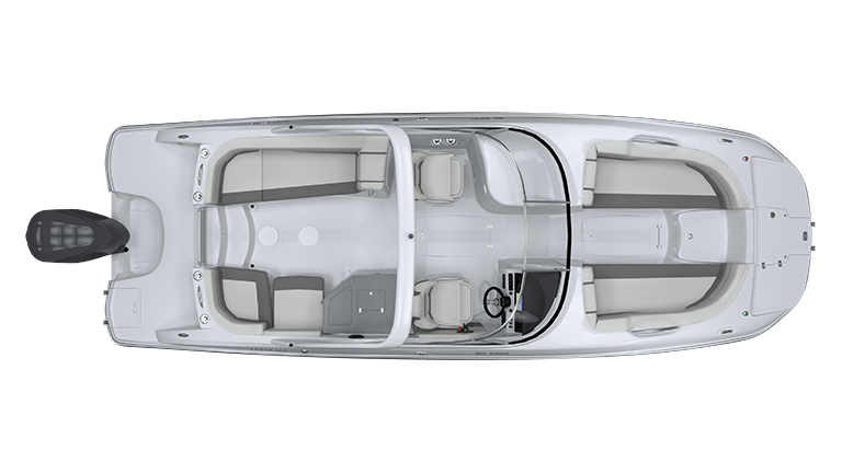 Specs: SunDeck 2690 Outboard | Hurricane Deck Boats