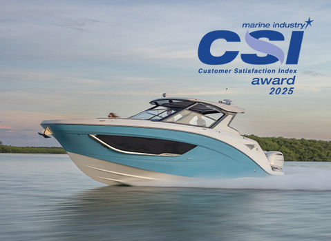 Hurricane Deck Boats receives NMMA's 2024 Customer Satisfaction Index (CSI) Award for 2024.

