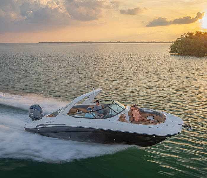 SunDeck 2690 OB - Yacht Series Deck Boat | Hurricane