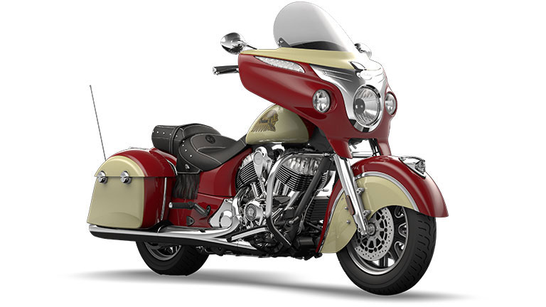 2015 Indian Chieftain Indian Motorcycle - Indian Red and Ivory Cream