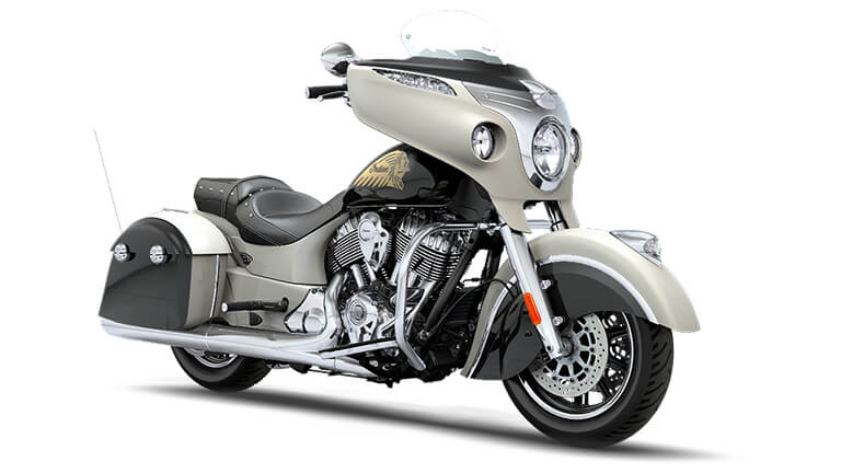 2016 Indian Chieftain Motorcycle - Star Silver Thunder Black