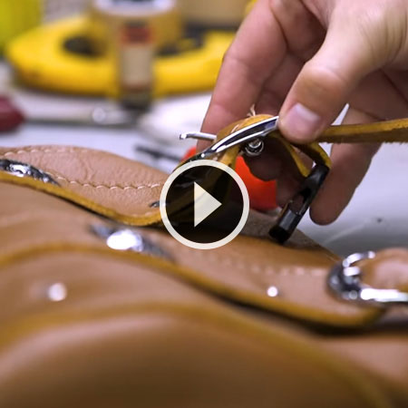 Inside Indian Motorcycle Handcrafted Leather
