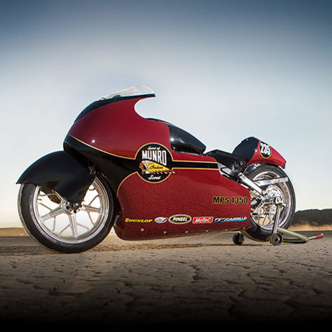 Burt Munro 50th Annniversary Indian Motorcycle