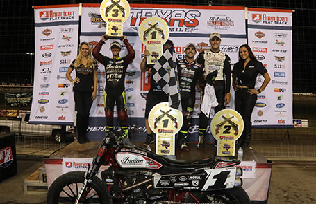 Flat Track Race - News - Indian Motorcycle at Texas Half-Mile Image