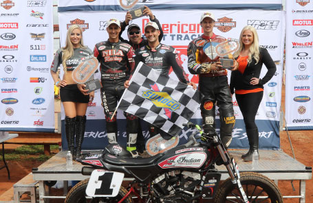 Indian Motorcycle racing & Jared Mees repeat at Atlanta short-track Image