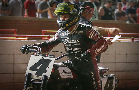 Flat Track Race - Fifth Consecutive All-scout Ftr750 Podium