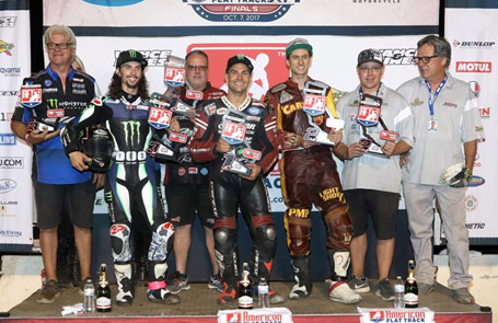 Indian Motorcycle Racing<sup>®</sup> arrasa en el campeonato de la AFT 2017