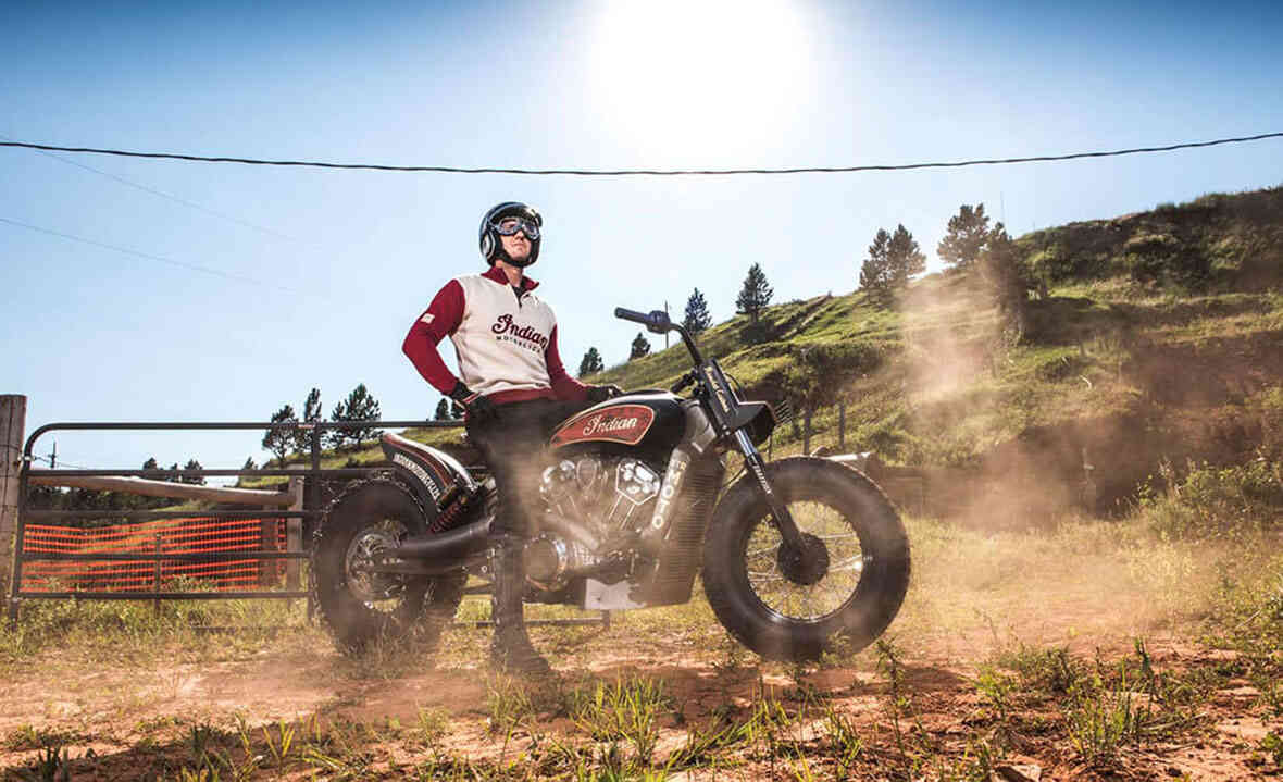 Indian Motorcycle debuts custom hillclimb motorcycle for AMA Pro