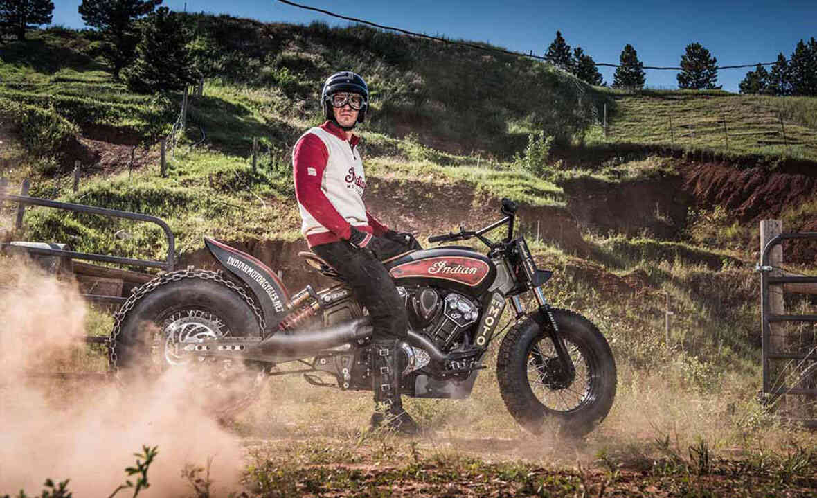 Indian Motorcycle debuts custom hillclimb motorcycle for AMA Pro