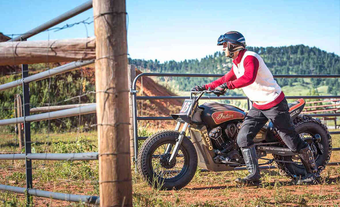 Indian Motorcycle debuts custom hillclimb motorcycle for AMA Pro