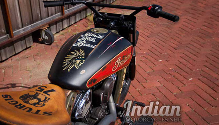 Indian Motorcycle debuts custom hillclimb motorcycle for AMA Pro