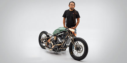 La mécanique : Concours de personnalisation de la Scout Bobber